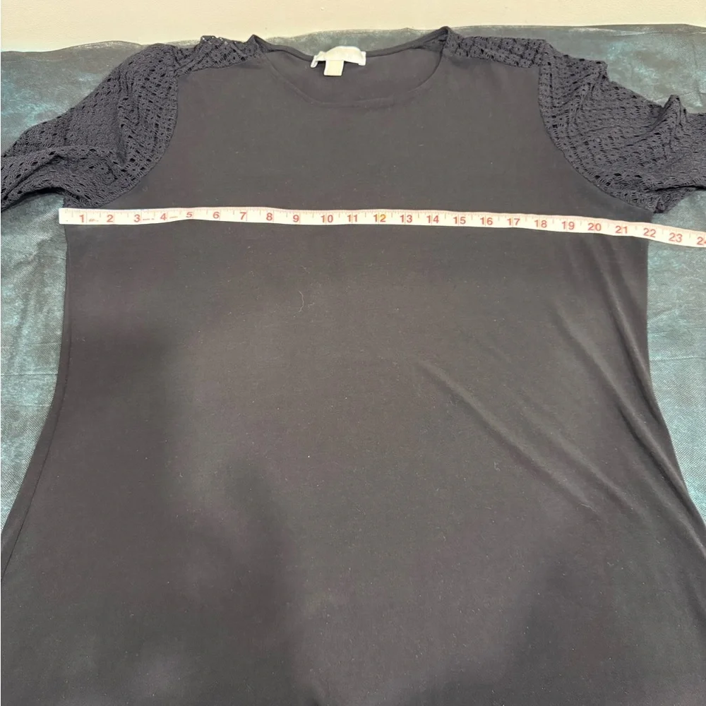 🔥Michael Kors Women’s Black Long-Sleeve Dress Size XL EC🔥